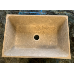 Lavabo rectangulaire et...